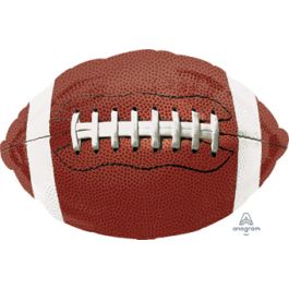 Large Football Foil Balloon 31 Inch - Sports Decor - Image 1