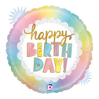 Happy Birthday Balloon - 5-Pack - Image 1