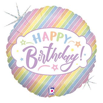 Happy Birthday Balloon - 5-Pack - Image 1