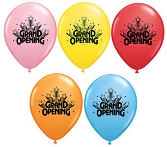 Grand Opening Balloons 11C - Party Supplies - Image 1