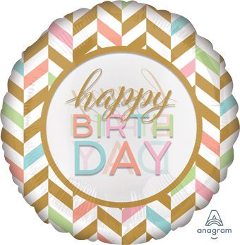 Happy Birthday Balloon - 3-Pack - Image 1