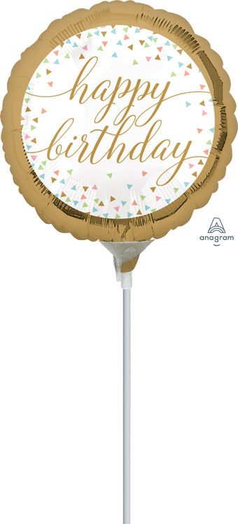 Happy Birthday Balloon - 5-Pack - Image 1