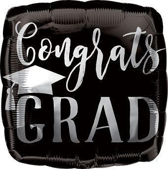 Congrats Grad Balloon - 5-Pack - Image 1