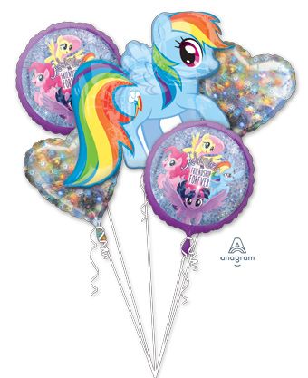 My Little Pony Balloon Bouquet - Friendship Adventure - Image 1
