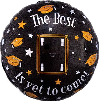 32 Inch The Best Is Yet To Come Foil Balloon - Image 1