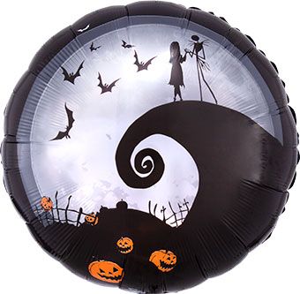 Nightmare Before Christmas Balloons - 3-Pack - Image 1