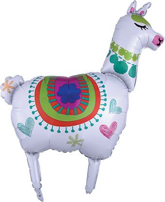 Llama Balloon 41" - 3-Pack - Image 1