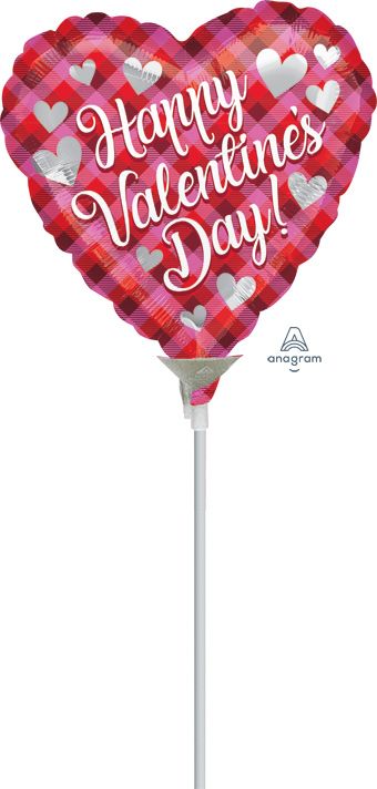 Valentine's Day Heart Balloon - 5-Pack - Image 1