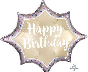 Happy Birthday Balloon - 3-Pack - Image 1