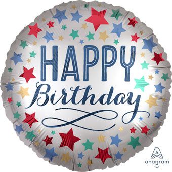Happy Birthday Balloon - 5-Pack - Image 1