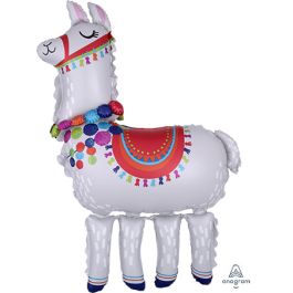 Airwalker Llama Foil Balloon 58 Inch - Image 1