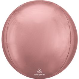 Rose Gold ORBZ Jumbo Foil Balloon 21 Inch (Set of 3) - Image 1