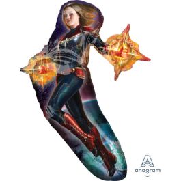 Captain Marvel Balloon 37 Inch Foil - Marvel Party - Image 1