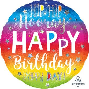 Happy Birthday Balloon - 5-Pack - Image 1
