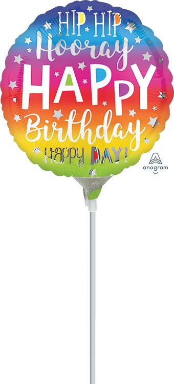 Happy Birthday Balloon - 5-Pack - Image 1