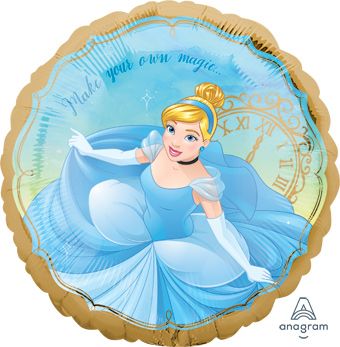 Cinderella Balloons - 5-Pack - Image 1