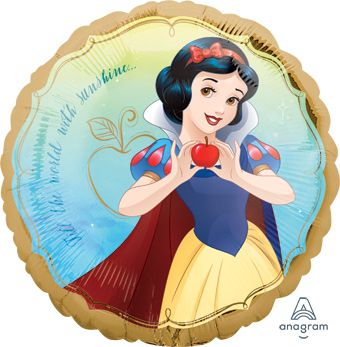 Snow White Balloons - 5-Pack - Image 1
