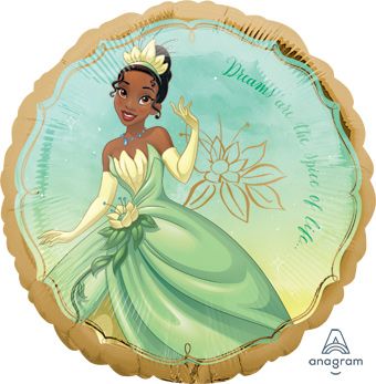 Tiana Balloons - 5-Pack Disney Princess - Image 1