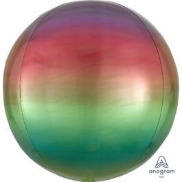 Rainbow Ombre Balloon 16 Inch Foil - Party Decor - Image 1