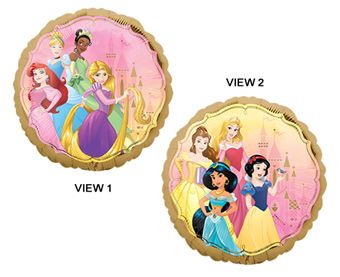 Disney Princess Balloons - 5-Pack - Image 1