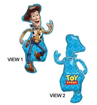 Toy Story Balloon 3-Pack - Woody 44 Inch Foil - Image 1