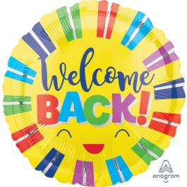 Welcome Back Balloon 18 Inch Foil - Image 1