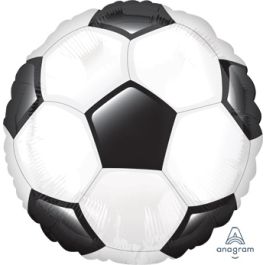 Soccer Ball Foil Balloon 28 Inch - Sports Decor - Image 1