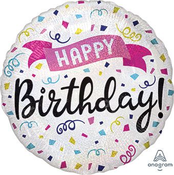 Happy Birthday Balloon - 5-Pack - Image 1