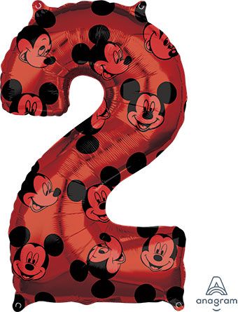 Mickey Mouse Balloon 26" - 3-Pack - Image 1