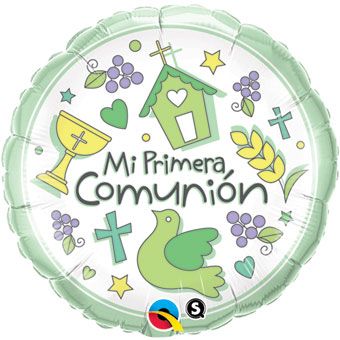 Communion Balloons - 5-Pack - Image 1