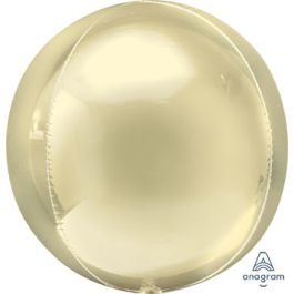 Pastel Yellow Orbz Balloon 16 Inch - Image 1