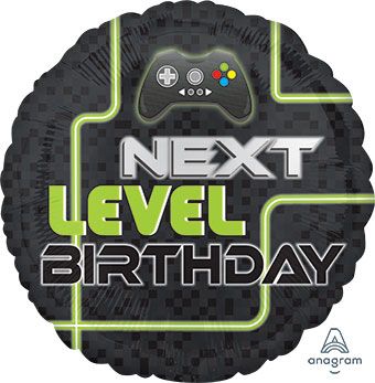 Next Level Birthday Balloons - 5-Pack - Image 1
