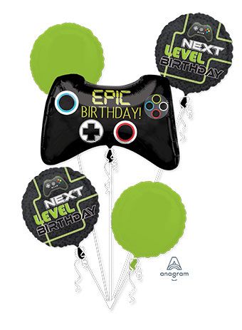 Game Controller Balloon Bouquet - Next Level Birthday - Image 1