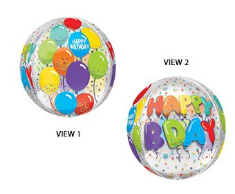 Happy Birthday Balloon 16" - 3-Pack - Image 1