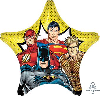 Justice League Balloons - 3-Pack - Image 1