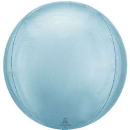 Pastel Blue Foil Balloon 21 Inch - Sold in Set of 3 - Image 1