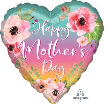 Mother's Day Heart Balloon - 5-Pack - Image 1