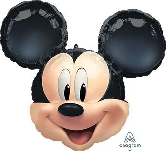 Mickey Mouse Balloons - 3-Pack - Image 1
