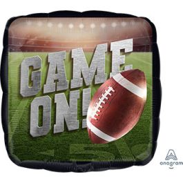 Football Game On! Themed Foil Balloon Decoration - Image 1