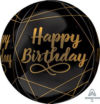 Happy Birthday Balloon - 3-Pack - Image 1