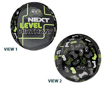 Next Level Birthday Balloons - 3-Pack - Image 1