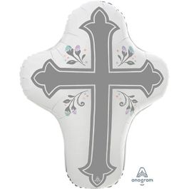 Holy Cross Balloon 28 Inch - 3-Pack - Image 1