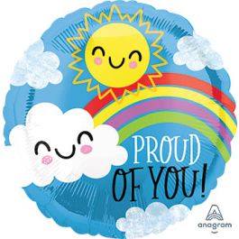 Proud Of You Foil Balloon 18 Inch - Image 1