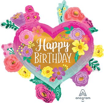 Happy Birthday Balloon - 3-Pack - Image 1