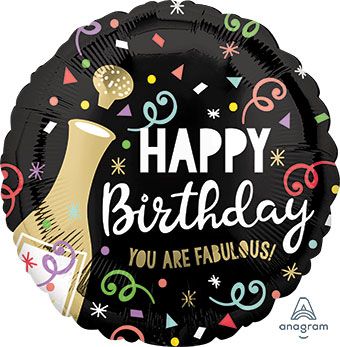 Happy Birthday Balloon - 5-Pack - Image 1
