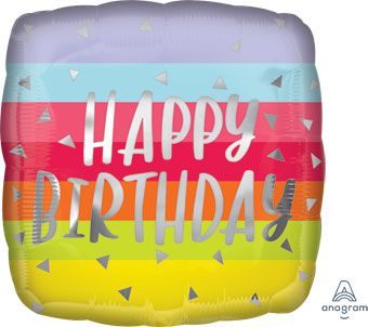 Happy Birthday Balloon - 5-Pack - Image 1