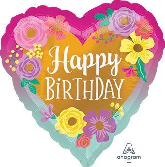 Happy Birthday Balloon - 5-Pack - Image 1