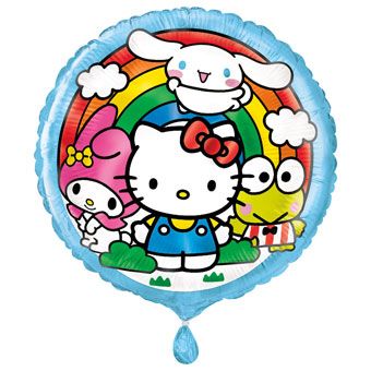 Hello Kitty Friends Balloons - 3-Pack - Image 1