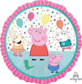 Peppa Pig Balloons - 5-Pack - Image 1