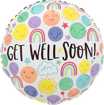 Get Well Soon Balloon - 5-Pack - Image 1